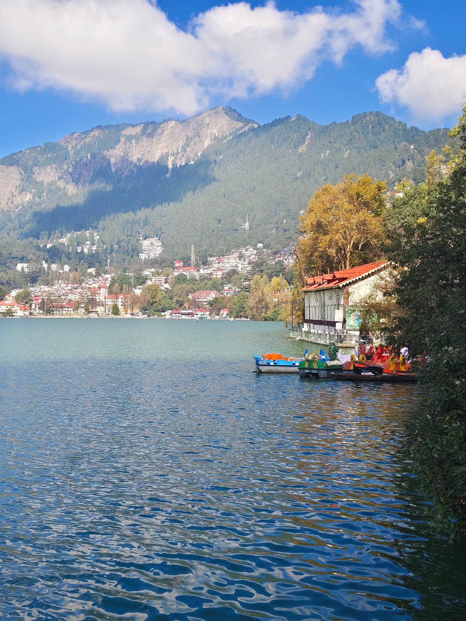 Naini Lake weather and light across the seasons