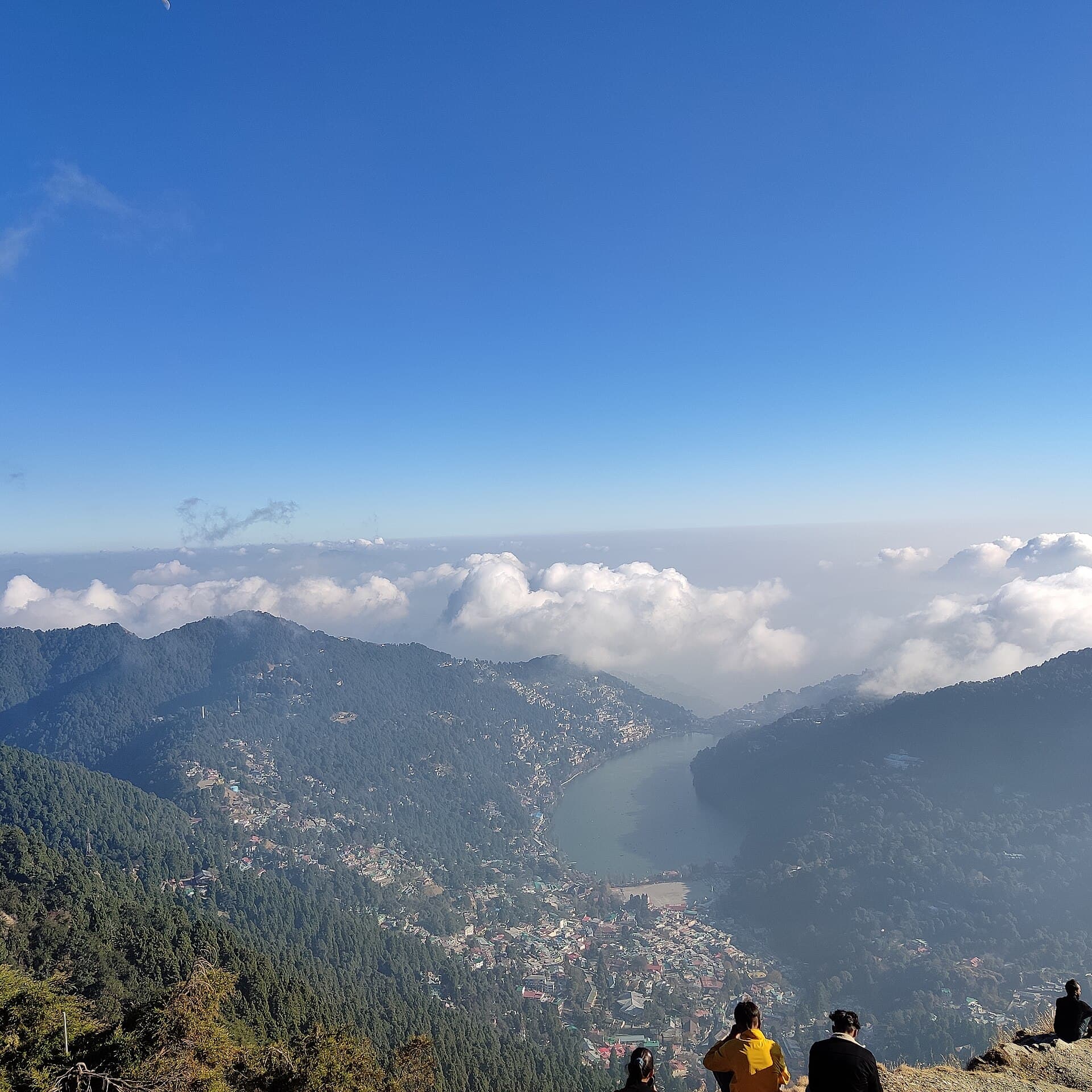 High ridge near Nainital, often confused with adventure sports elsewhere