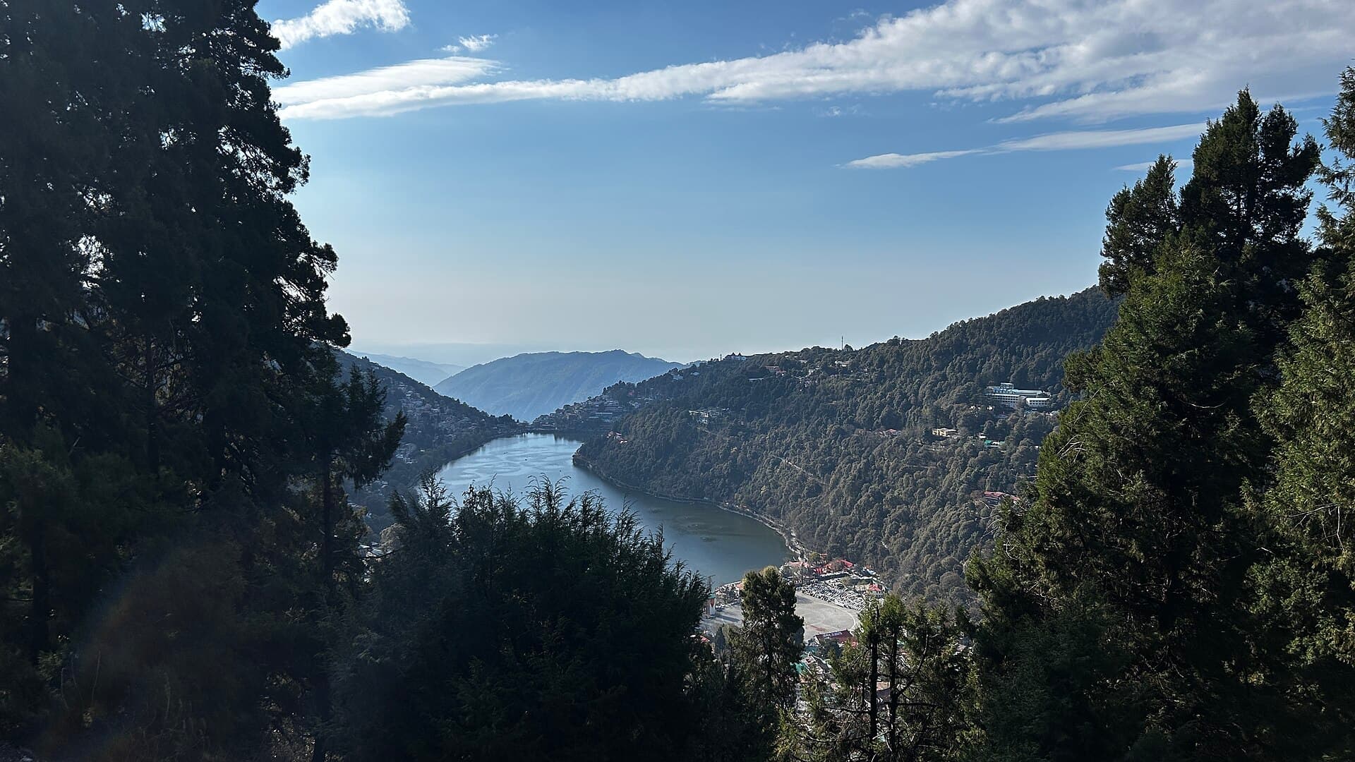 Aerial view of Nainital for a 2026 tour overview