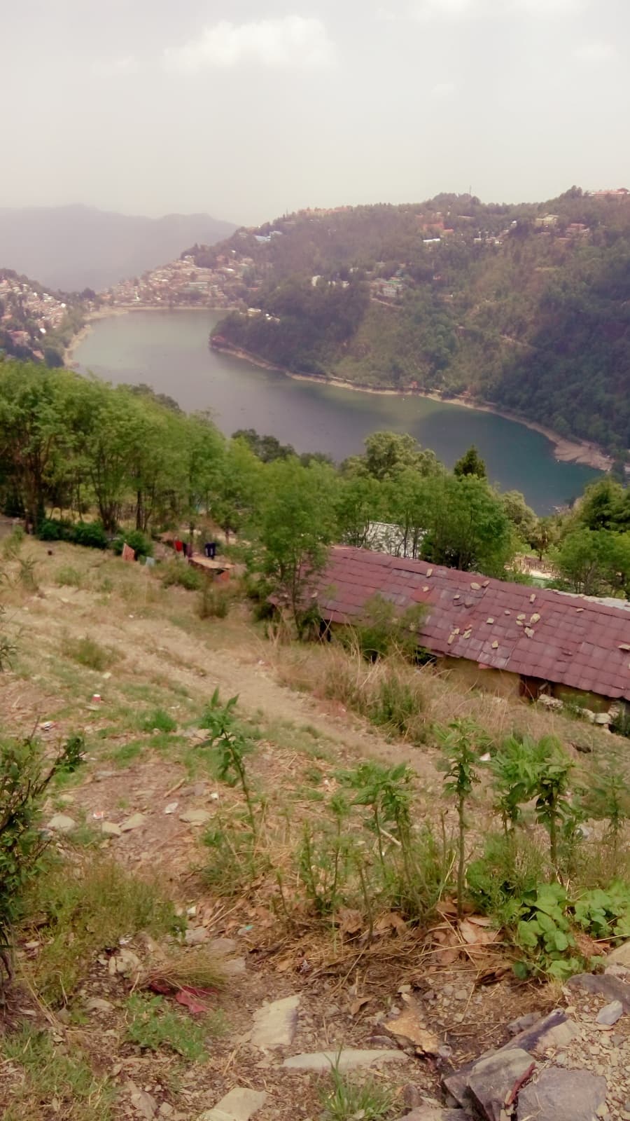 Scenic view from Tiffin Top, Nainital